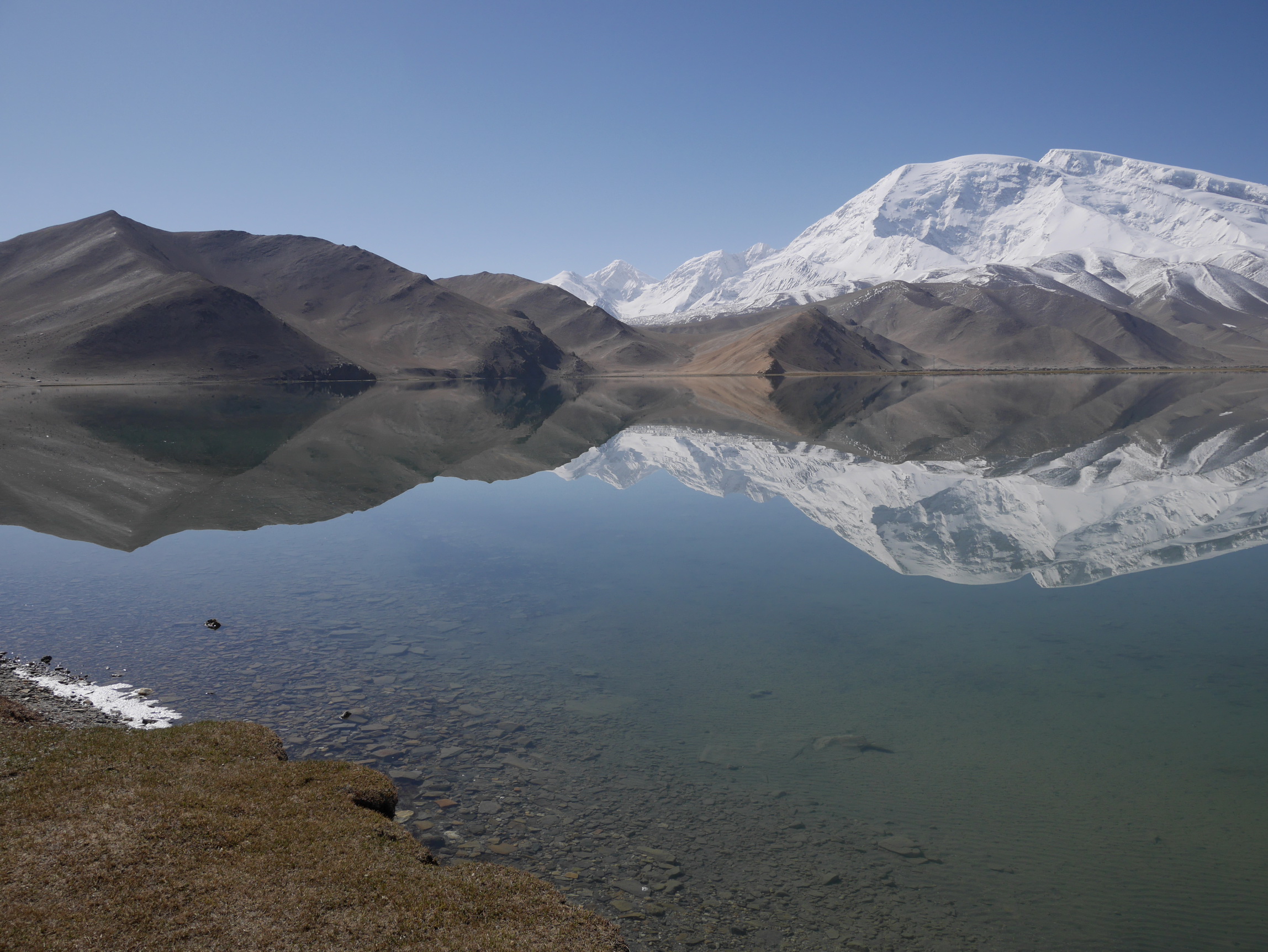 Xinjiang Karakul Lake Reflection_resize